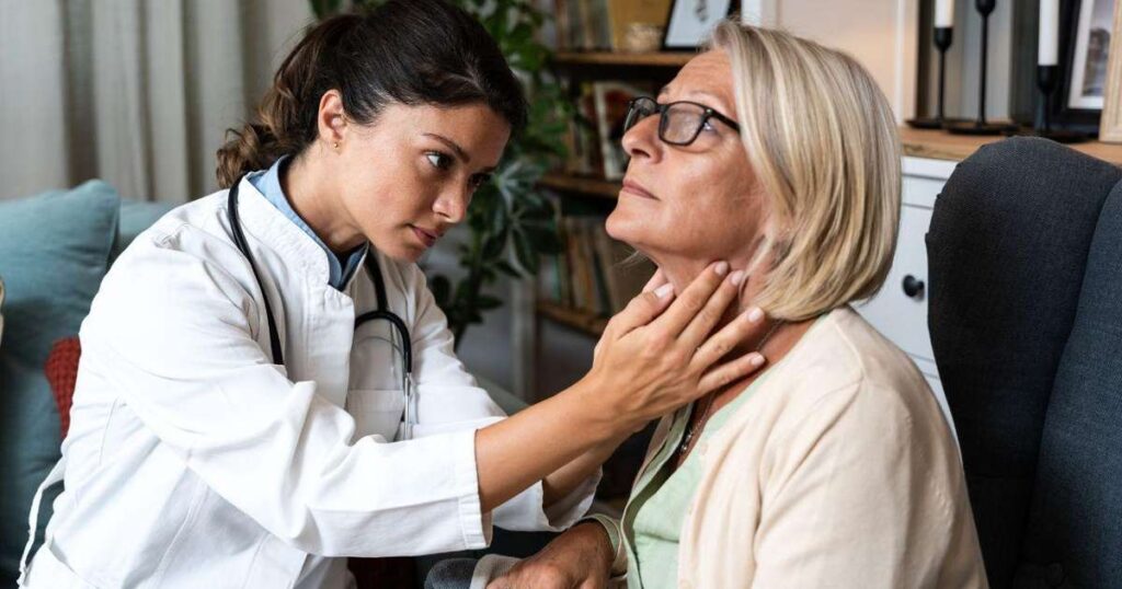 Representação gráfica de grupos de risco para câncer silencioso